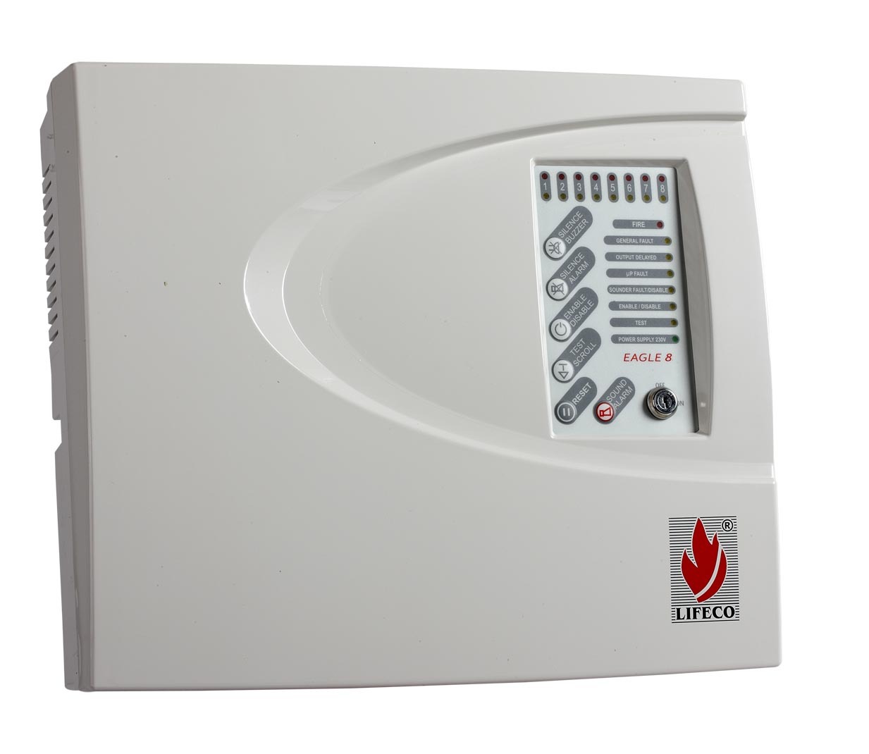 Fire Alarm Panel 8 Zone