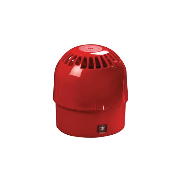 C-TEC Addressable  Loop Powered Open Area Red Sounder