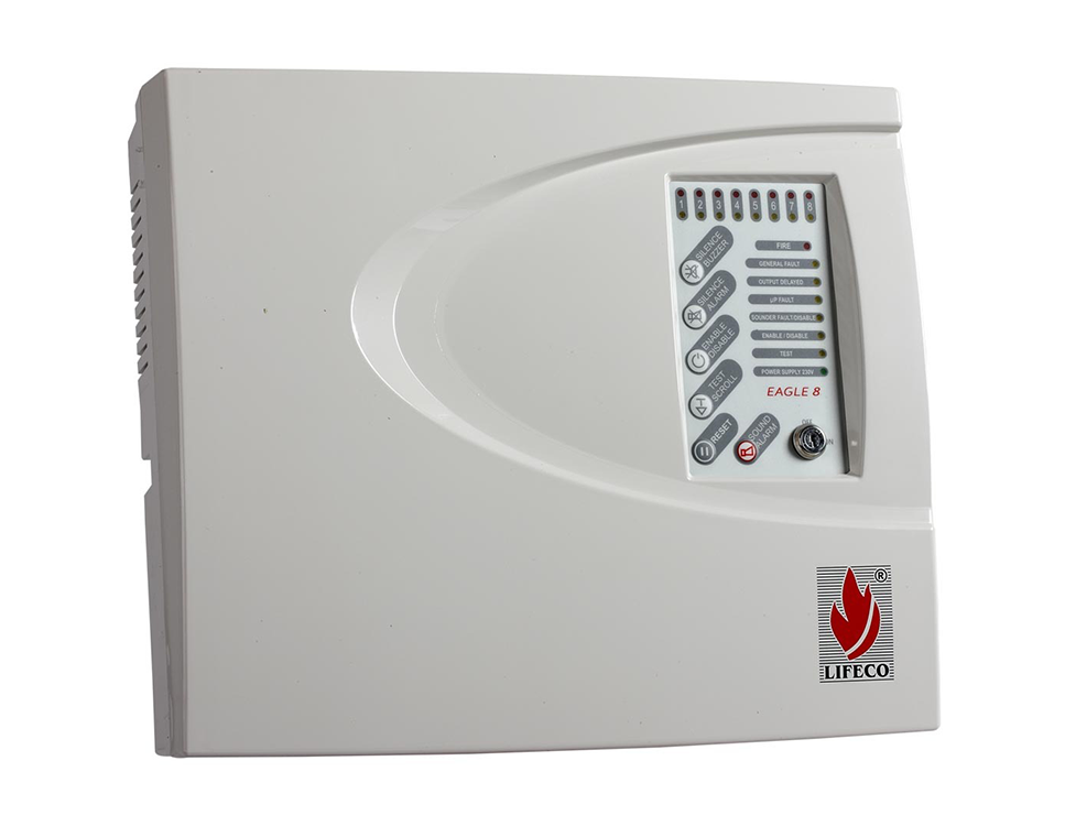 Fire Alarm Panel 8 Zone