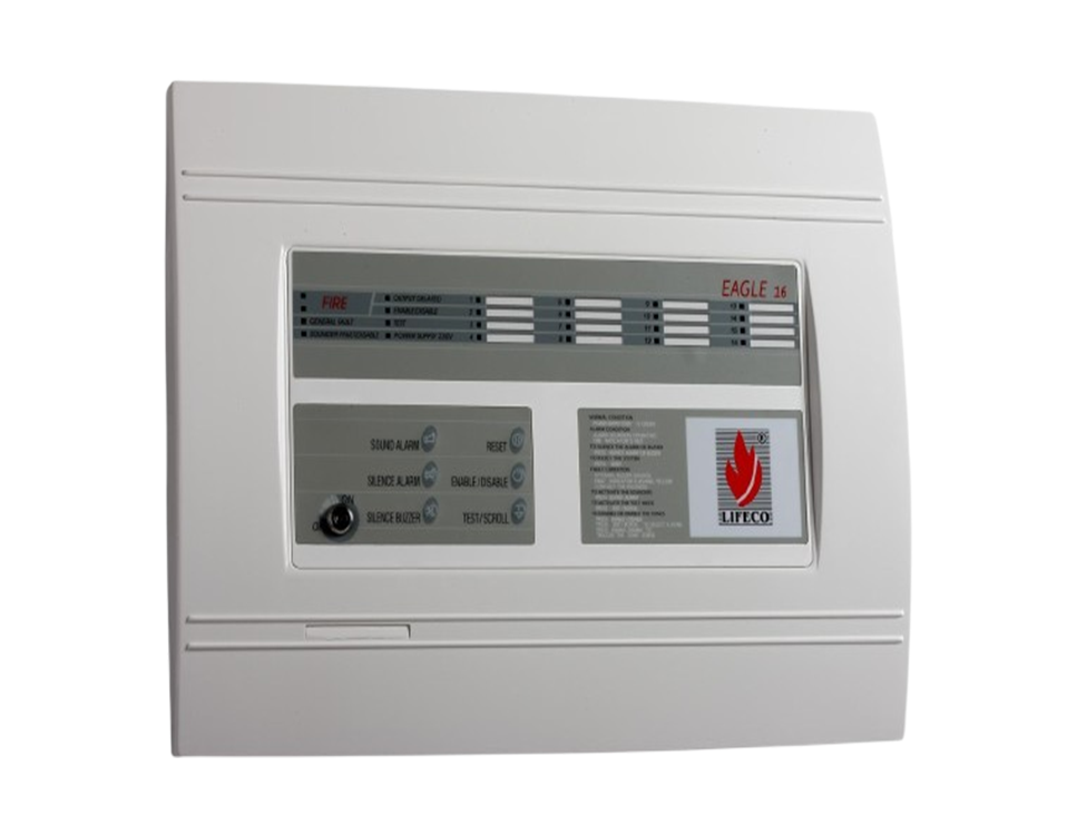 Fire Alarm Panel 16 Zone