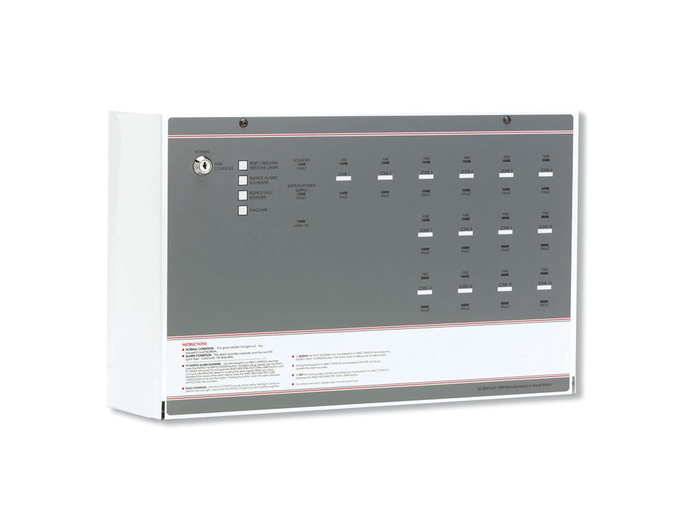 C-TEC Fire Panel 8  Zone Expandable To 14 Zone