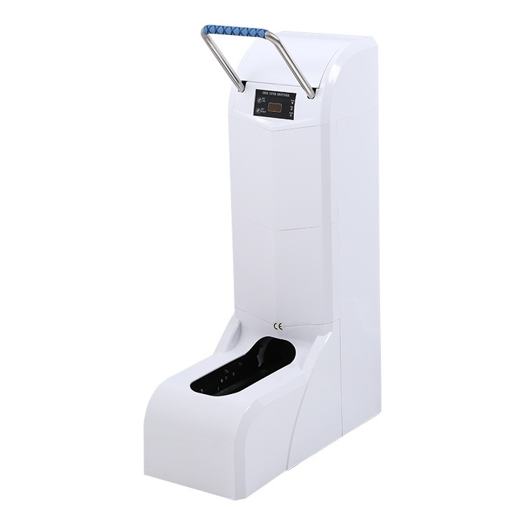 Shoe cover box with armrest machine
