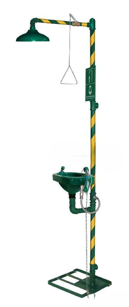Combination Emergency Safety Shower F250