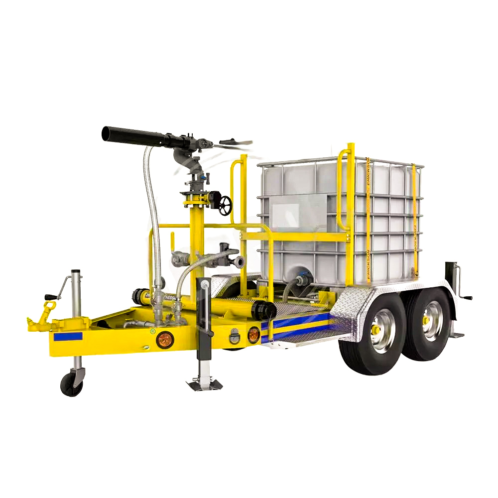 Mobile Foam Trailer With Monitor