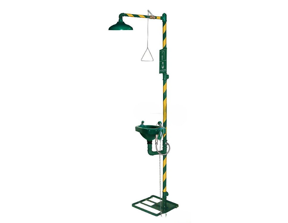 Combination Emergency Safety Shower F250