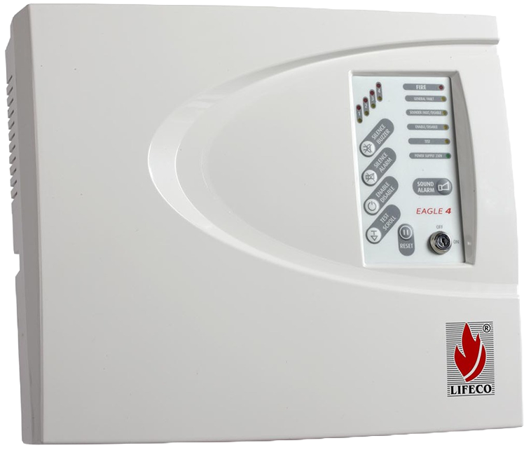 Fire Alarm Control Pannel 4 zone